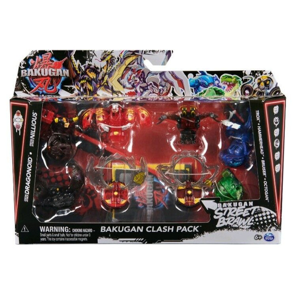 Bakugan Street Brawl Clash Pack 6 Bakugan Special Attack Cards Roblox Code Spin - Picture 1 of 10